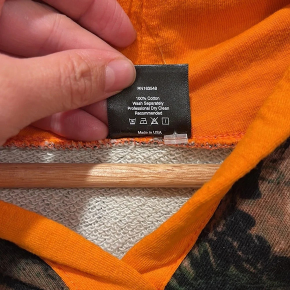 IDEOLOGIE JOHN BROWN HUNTING CLUB MEN'S HOODIE Large - Picture 6 of 6